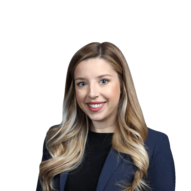 Headshot of Jolie N. Pavlos, an Orlando-based unpaid wages and overtime lawyer at Morgan & Morgan