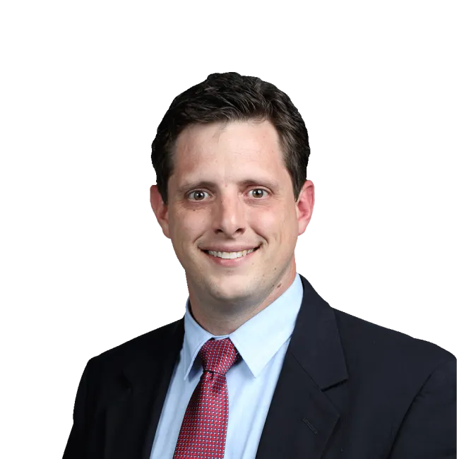 Headshot of Westley Lockwood, a Tampa-based personal injury lawyer at Morgan & Morgan