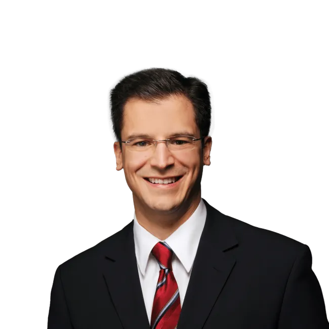 Headshot of Aaron DeAngelis, a Fort Myers-based car accident and auto injury lawyer at Morgan & Morgan
