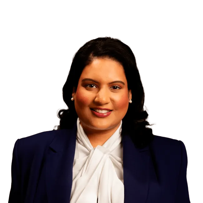 Alicia Ramdass Headshot of Alicia Ramdass, an Orlando-based personal injury lawyer at Morgan & Morgan