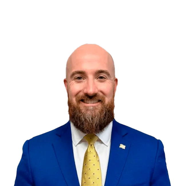 Headshot of Andrew AsBridge, a Paducah-based personal injury lawyer at Morgan & Morgan