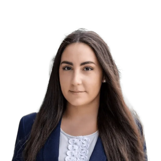 Angie Abraham Headshot of Angie Abraham, an Miami-based personal injury lawyer from Morgan & Morgan