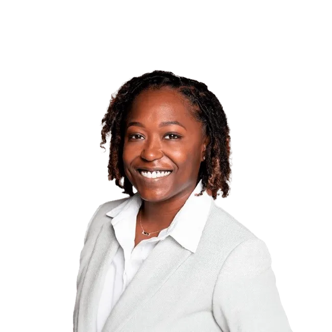 Headshot of Ashley Winston, an Alpharetta-based car accident and auto injury lawyer at Morgan & Morgan
