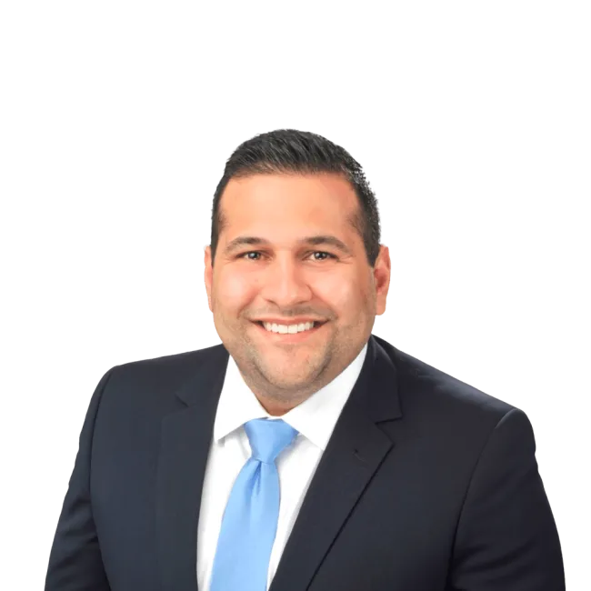 Headshot of Austin Hiffa, a Alpharetta-based personal injury lawyer at Morgan & Morgan