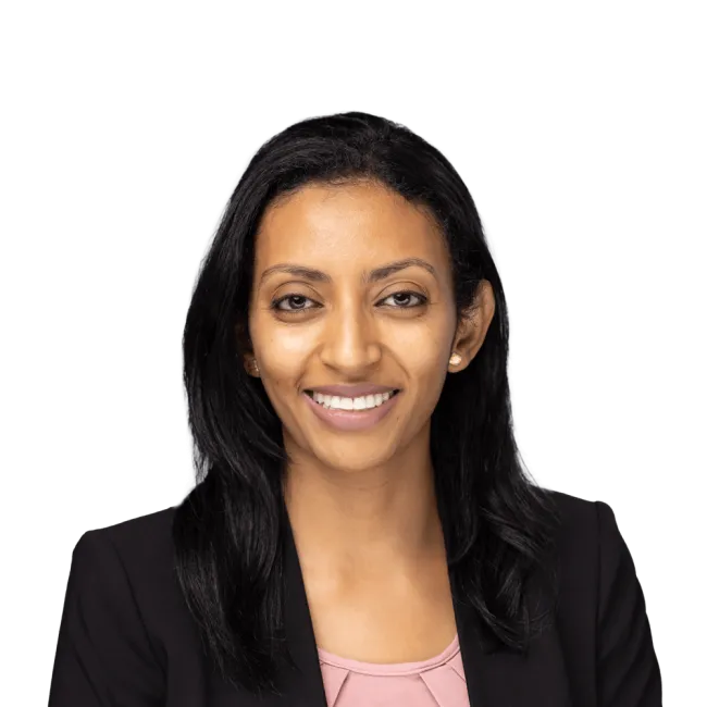 Headshot of Bethel Kassa, a Washington, DC-based mass tort litigation lawyer at Morgan & Morgan