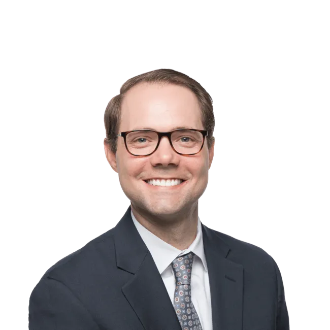 Blake Fluevog Headshot of Blake Fluevog, an Alpharetta-based car accident and auto injury lawyer at Morgan & Morgan