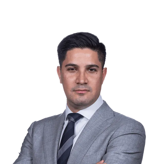Headshot of Edward Averbuch, a New York City-based personal injury lawyer at Morgan & Morgan