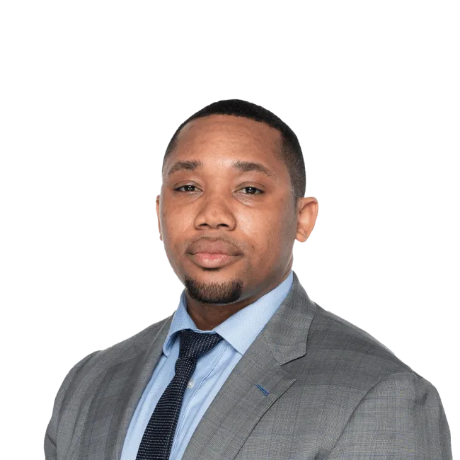 Edward Hardrick Headshot of Edward Hardrick, an Alpharetta-based personal injury lawyer at Morgan & Morgan
