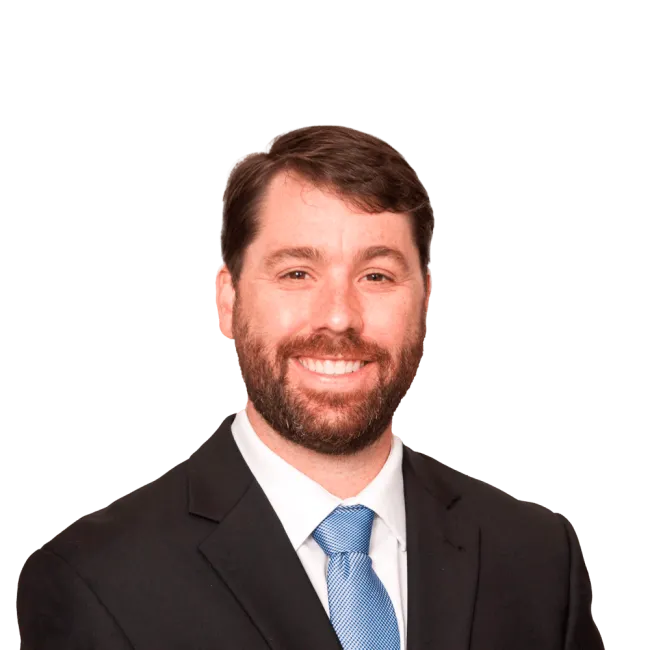 Headshot of Greg Johnson, a Columbus-based personal injury lawyer at Morgan & Morgan