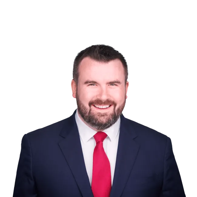 Headshot of Harry Horton, a Boston-based personal injury lawyer at Morgan & Morgan