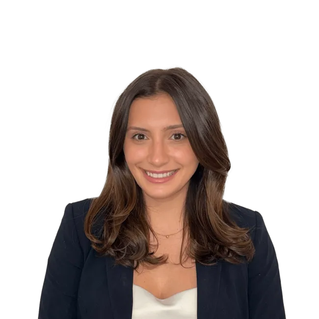 Headshot of Isabella Bua, a Boston-based personal injury lawyer from Morgan & Morgan