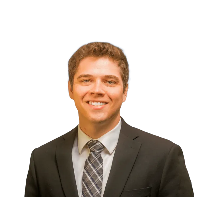 Headshot of P. Jagger Lieb, a Jacksonville-based car accident and auto injury lawyer at Morgan & Morgan