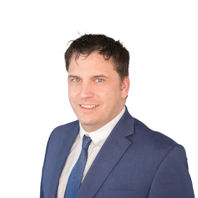 Headshot of Matthew Lallier, a Boston-based car accident and auto injury lawyer at Morgan & Morgan