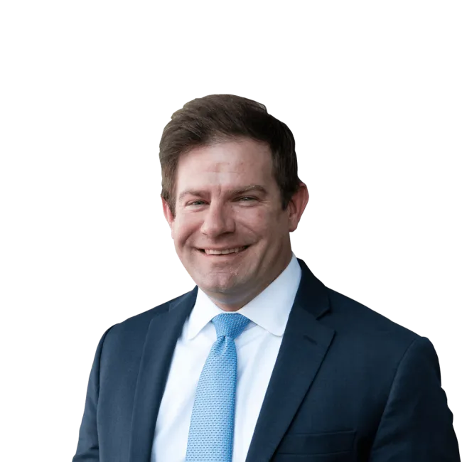 Headshot of Matthew Smith, a Pensacola-based personal injury lawyer at Morgan & Morgan