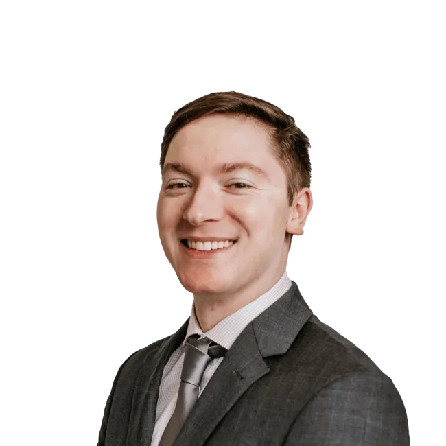 Headshot of Matthew Strong, a Nashville-based personal injury lawyer at Morgan & Morgan