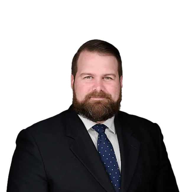 Headshot of Nathan Nelson, a Miami-based personal injury lawyer at Morgan & Morgan