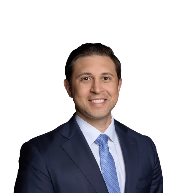 Nick Russo Headshot of Nick Russo, a Manhattan-based car accident and auto injury lawyer at Morgan & Morgan
