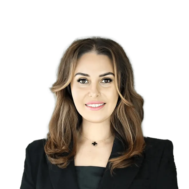 Nineli Sarkissian Headshot of Nineli Sarkissian, a Los Angeles-based car accident and auto injury lawyer at Morgan & Morgan