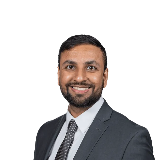 Rithvick Bhagwati Headshot of Rithvick Bhagwati, a Jersey City-based personal injury lawyer at Morgan & Morgan