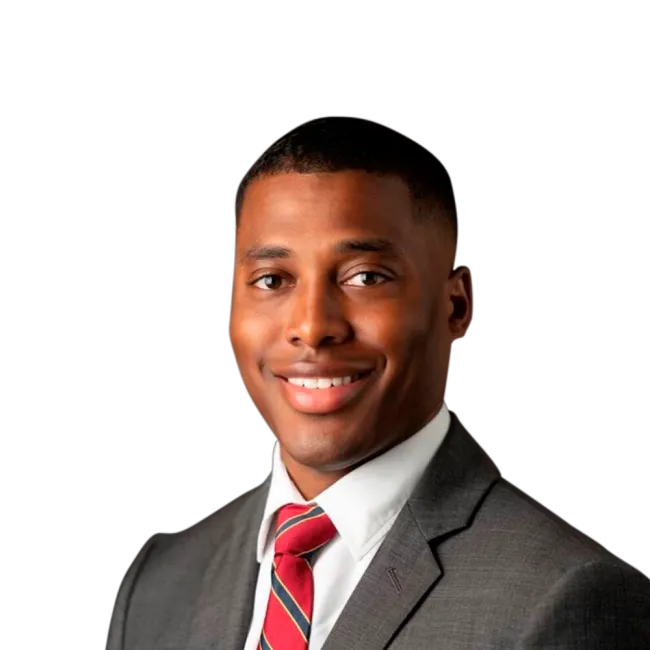 Headshot of Terence Davis, an Washington, DC-based personal injury lawyer at Morgan & Morgan