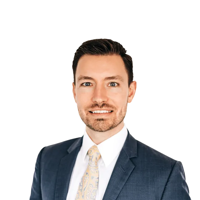 Headshot of Zachary Chesser, a Lexington-based personal injury lawyer at Morgan & Morgan