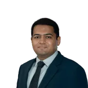 Headshot of ATTORNEY Balu Sajeevan, a Wildwood-based personal injury lawyer from Morgan & Morgan