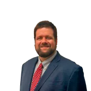 Headshot of Caleb Hanes, a Bowling Green-based personal injury lawyer at Morgan & Morgan