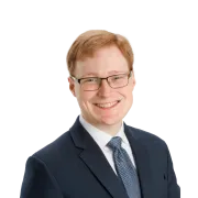 Headshot of Christopher Getty, a Washington, DC-based personal injury lawyer at Morgan & Morgan