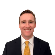 Headshot of ATTORNEY Collin Manning, a Boston-based personal injury lawyer from Morgan & Morgan