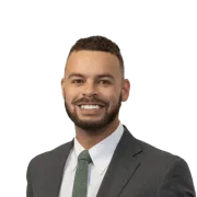 Headshot of Davarian Rousseau, a Jacksonville-based personal injury lawyer from Morgan & Morgan
