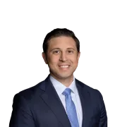 Headshot of Nick Russo, a Manhattan-based car accident and auto injury lawyer at Morgan & Morgan