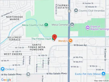 Map showing the office location