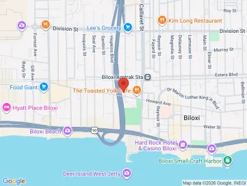 Map showing the office location