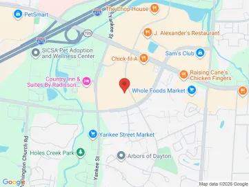 Map showing the office location