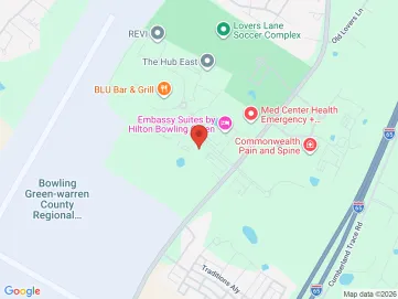 Map showing the office location