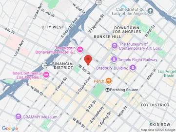 Map showing the office location