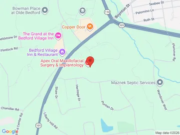 Map showing the office location