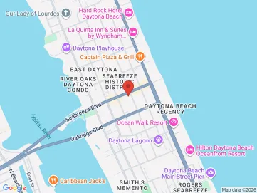 Map showing the office location