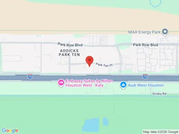 Map showing the office location