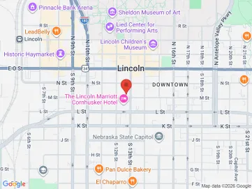 Map showing the office location