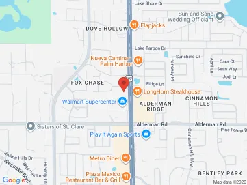 Map showing the office location
