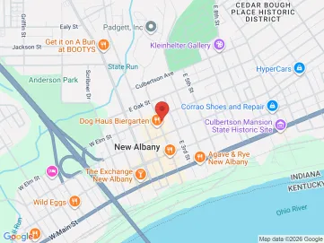 Map showing the office location