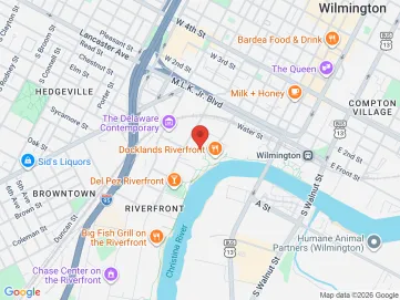 Map showing the office location
