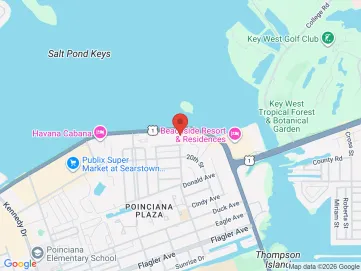 Map showing the office location