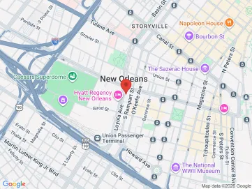 Map showing the office location