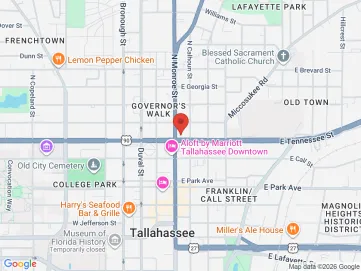Map showing the office location