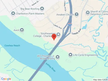 Map showing the office location