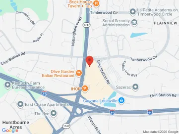 Map showing the office location