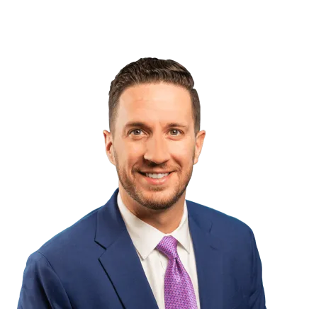 Headshot of J. Matthew French, a St. Louis-based traumatic brain and head injury lawyer at Morgan & Morgan