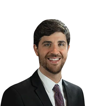 Headshot of William Hackett, a Memphis-based car accident and auto injury lawyer at Morgan & Morgan